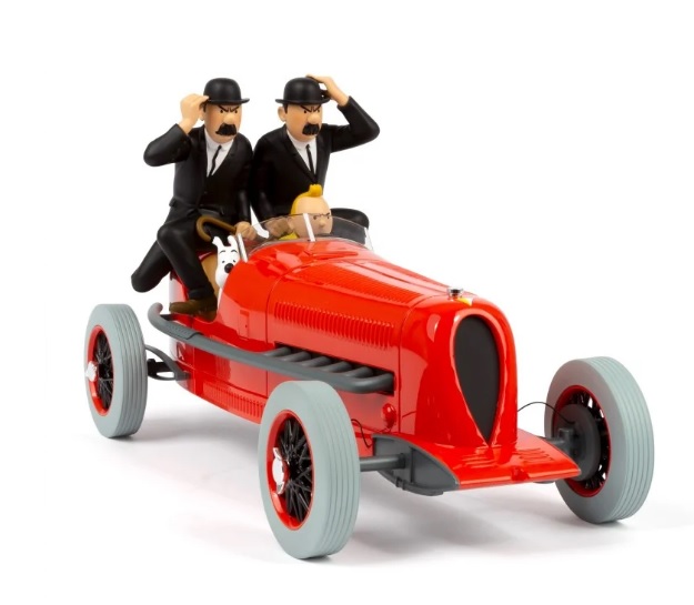 TINTIN BOLIDE ROUGE 1/12